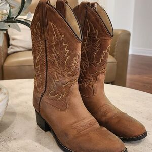 Old Western Cowboy Cowgirl Boots